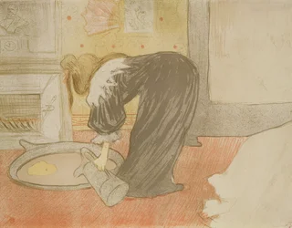 Elles: Woman at the Tub, 1896
